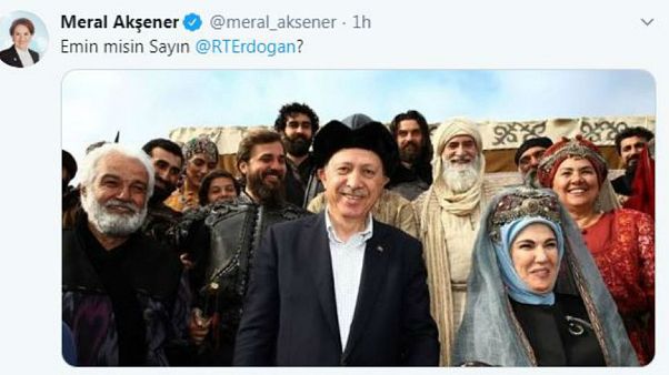 İYİ Parti Genel Başkanı Meral Akşener'in twit iletisi İYİ Parti Genel Başkanı Meral Akşener'in twit iletisi