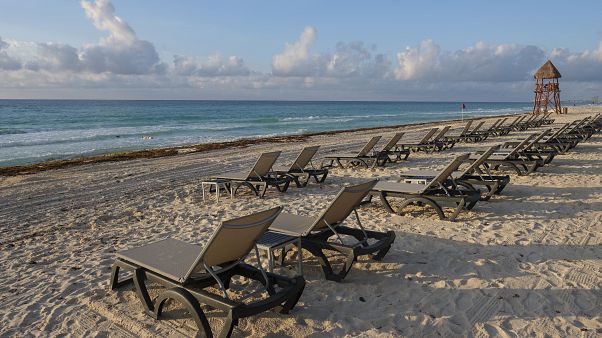 Meksika'nın turistik Cancun kenti Meksika'nın turistik Cancun kenti
