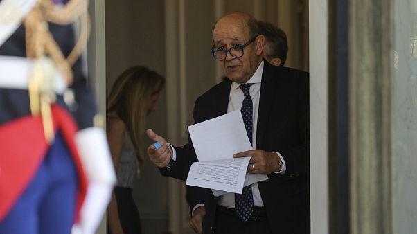 Fransa Dışişleri Bakanı Jean-Yves Le Drian Fransa Dışişleri Bakanı Jean-Yves Le Drian