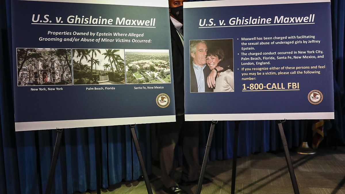 Gehilfin beim Missbrauch: Epstein-Partnerin Maxwell verhaftet