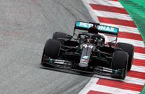 O campeão Lewis Hamilton foi o mais rápido do primeirodia de treinos no Red Bull Ring