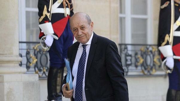 Fransa Dışişleri Bakanı Jean-Yves Le Drian Fransa Dışişleri Bakanı Jean-Yves Le Drian
