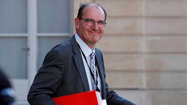 Archives : Jean Castex, le 19 mai 2020, sortant du palais de l'Elysée Archives : Jean Castex, le 19 mai 2020, sortant du palais de l'Elysée