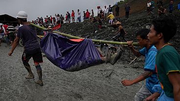 Erdrutsch in Myanmar: Über 170 Tote