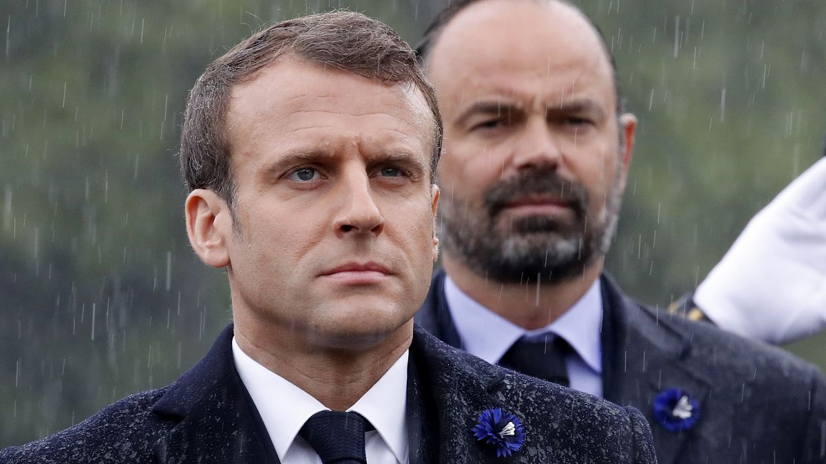Emmanuel Macron e Edouard Philippe