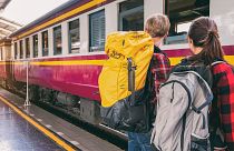 Reports suggest people feel safer travelling by train.