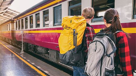 Reports suggest people feel safer travelling by train.