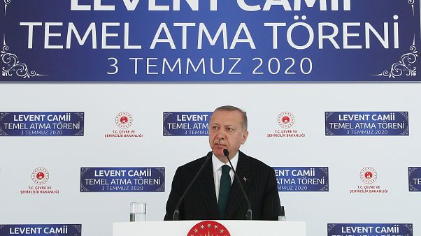 Erdoğan'dan Ayasofya açıklaması Erdoğan'dan Ayasofya açıklaması