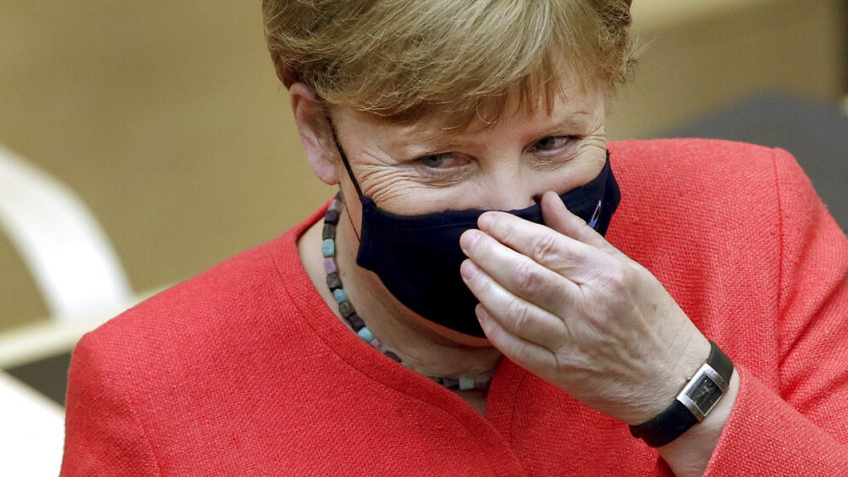 Angela Merkel am 3. Juli 2020