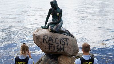 مجسمه پری کوچک دریایی در دانمارک هم «برچسب نژادپرستی» خورد