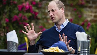 Prince William enjoys a drink ahead of England pubs reopening