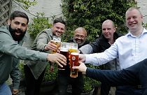 London pubs pull first pints after months of lockdown