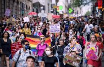 Thousands march in Paris to celebrate gay pride and protest police violence