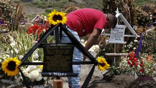 Trauer um Angehörige in Mexiko
