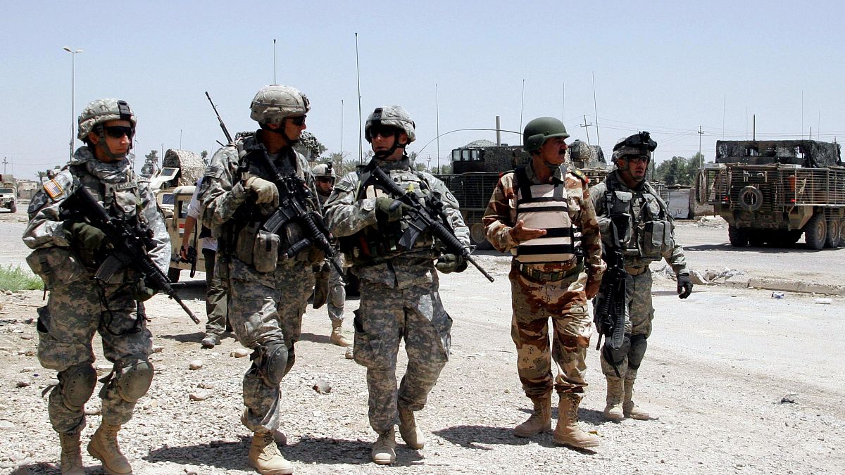 جنود أمريكيين في العراق 