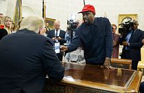 Kanye West con Donald Trump, ottobre 2018