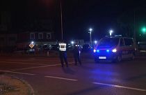 Австрийская полиция на месте убийства