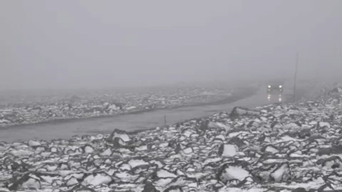 Cai neve na Noruega
