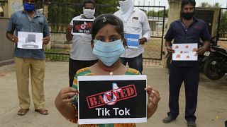 حملة ضد تيك توك في الهند