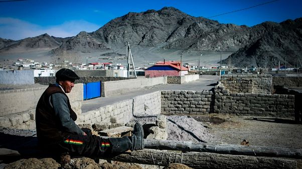 Imagen de archivo de 2014 de Bayan-Ulgii, en Mongolia, donde hubo un brote de peste el año pasado. Imagen de archivo de 2014 de Bayan-Ulgii, en Mongolia, donde hubo un brote de peste el año pasado.