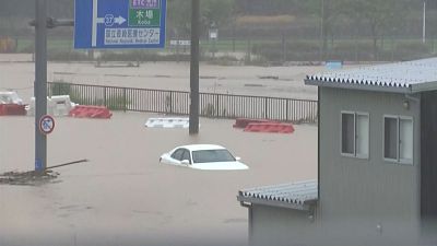 Japonya'nın güneyinde sel felaketi: 40 kişi hayatını kaybetti