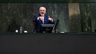 وزیر امور خارجه ایران در مجلس