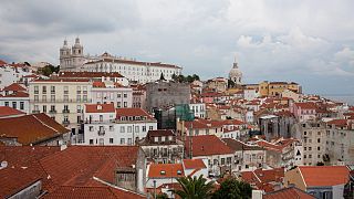Lisbon's Alfama neighbourhood, Portugal