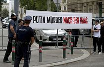 En Autriche, des Tchétchènes protestent contre l'assassinat d'un des leurs
