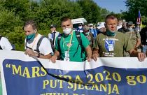 A járvány ellenére is megtartják a srebrenicai békefelvonulást