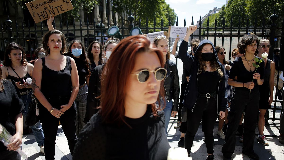 "Kabinett der Schande": Protest in Paris