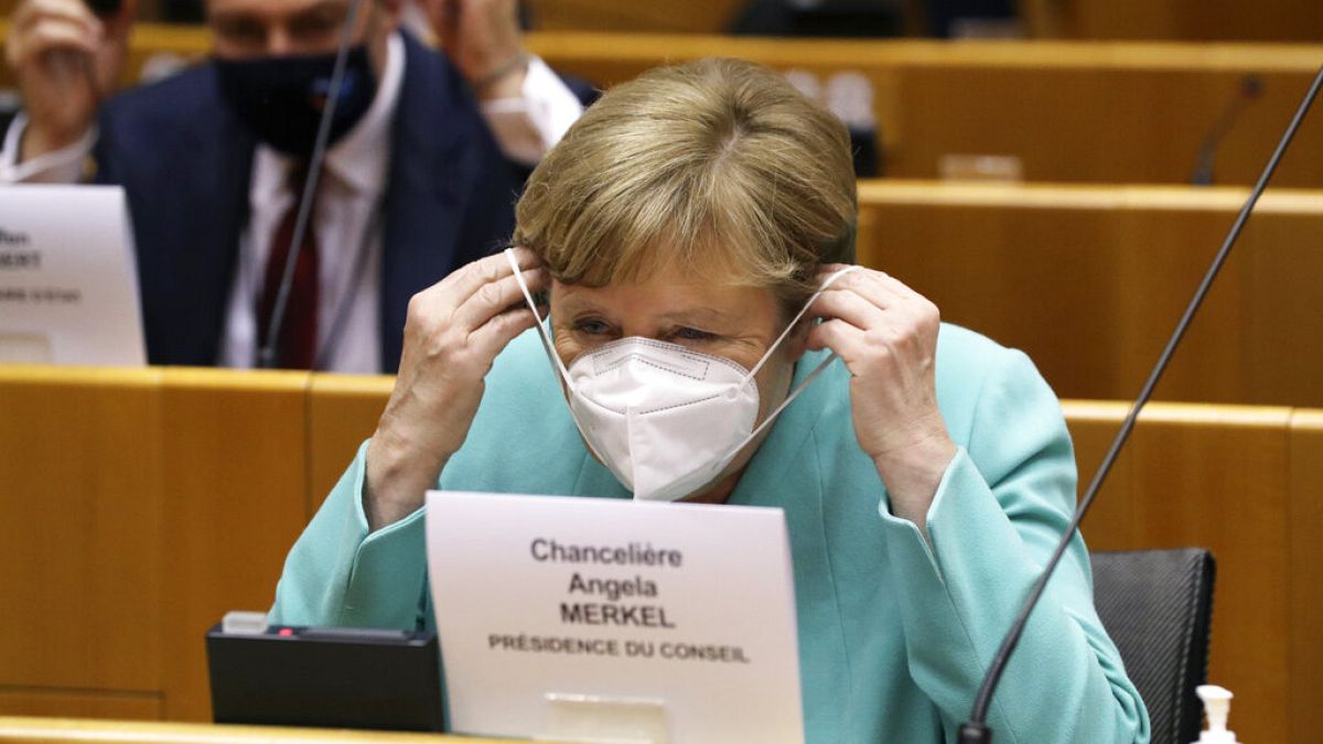 Angela Merkel in Brüssel