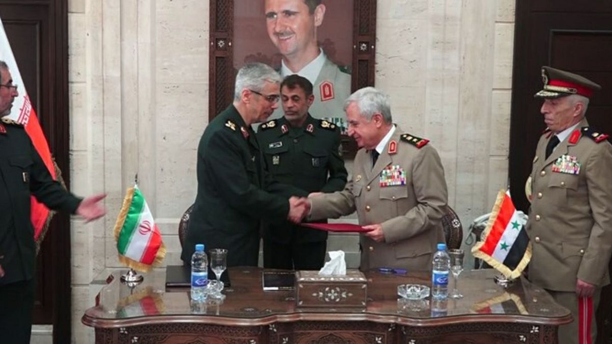  ایران و سوریه توافقنامه همکاری نظامی و امنیتی امضا کردند
