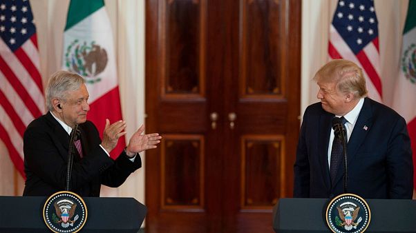 López Obrador y Trump, halagos entre amigos en la Casa Blanca López Obrador y Trump, halagos entre amigos en la Casa Blanca
