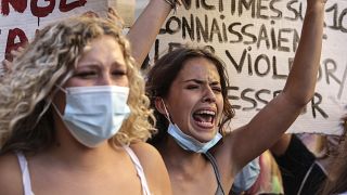Korsika'da kadınlara yönelik şiddet ve cinsel saldırıya karşı düzenlenen bir protesto (Arşiv)