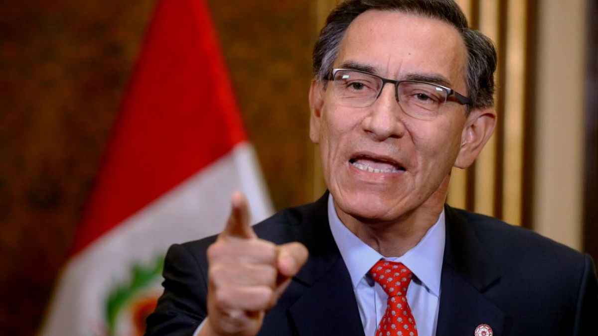 El presidente de Perú, Martín Vizcarra, convoca a elecciones generales