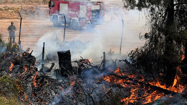 Πυρκαγιά Κεχριές Κορινθίας Πυρκαγιά Κεχριές Κορινθίας