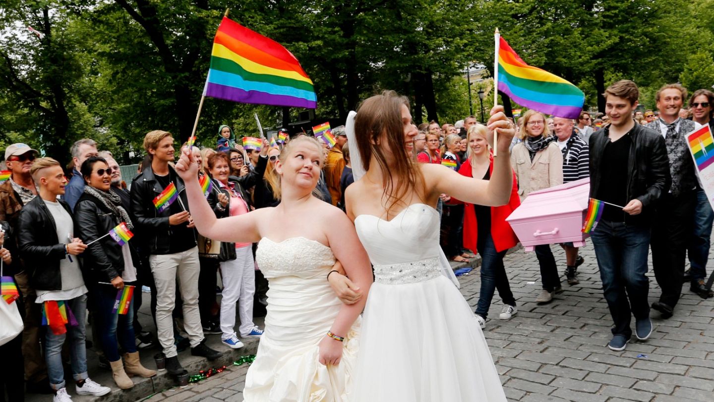 Norway will prioritise lesbian, gay, bisexual and transgender refugees Euronews photo