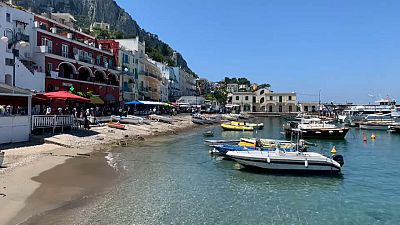 À Capri, l'absence des touristes étrangers pèse sur l'économie locale