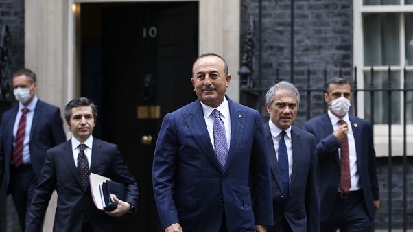 Dışişleri Bakanı Mevlüt Çavuşoğlu İngiltere'de Dışişleri Bakanı Mevlüt Çavuşoğlu İngiltere'de