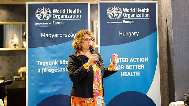Dr. Ledia Lazeri, a WHO magyarországi irodájának vezetője Dr. Ledia Lazeri, a WHO magyarországi irodájának vezetője