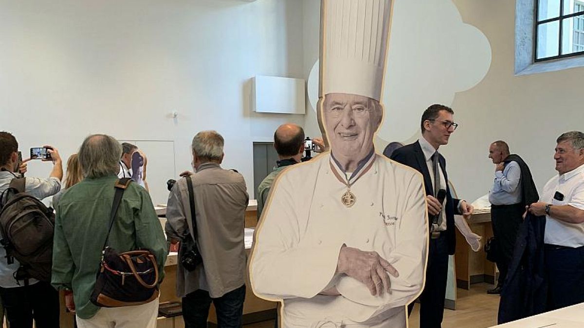 Lyon's International City of Gastronomy during its launch in 2019.