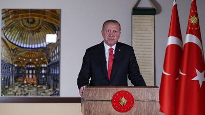 Erdoğan: 24 Temmuz Cuma günü Ayasofya'yı ibadete açıyoruz
