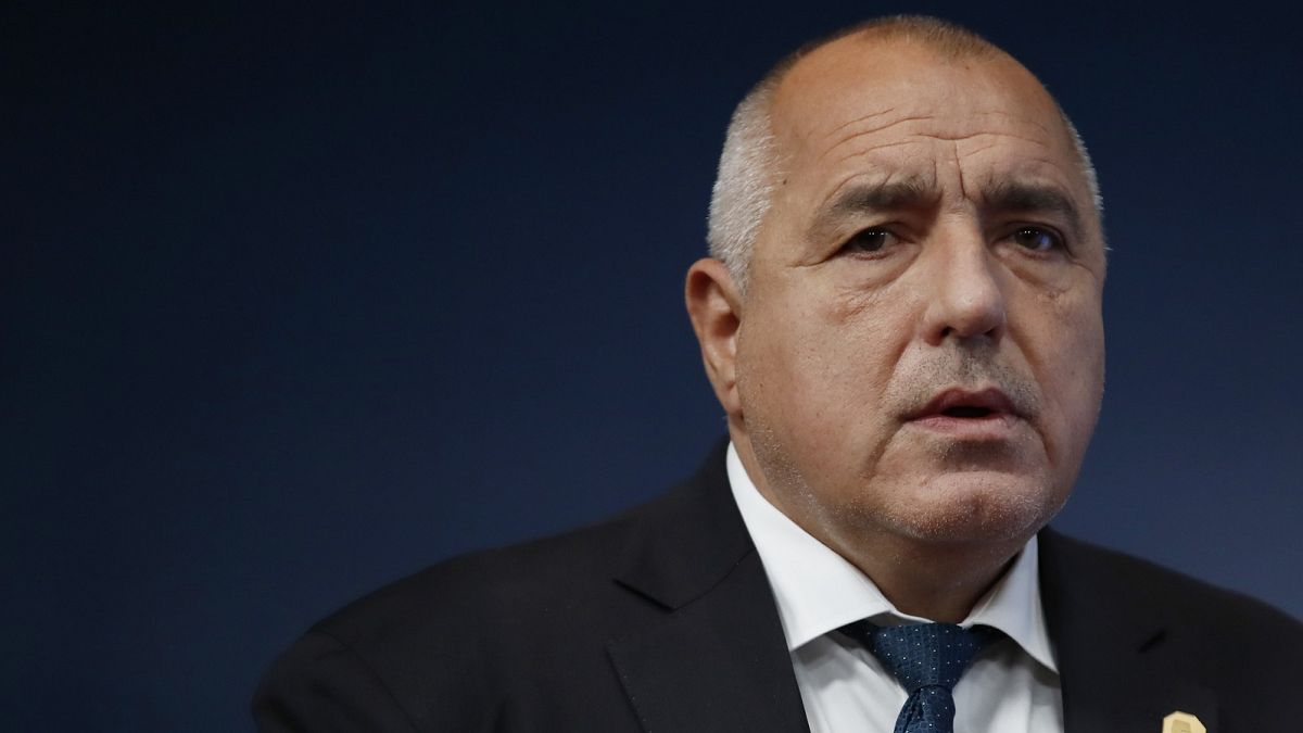 Bulgarian prime minister Boyko Borissov.
