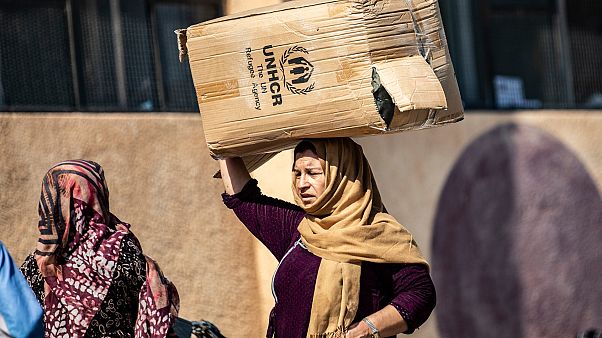 Suriyeli mültecilere insanı yardım dağıtımı / Arşiv Suriyeli mültecilere insanı yardım dağıtımı / Arşiv
