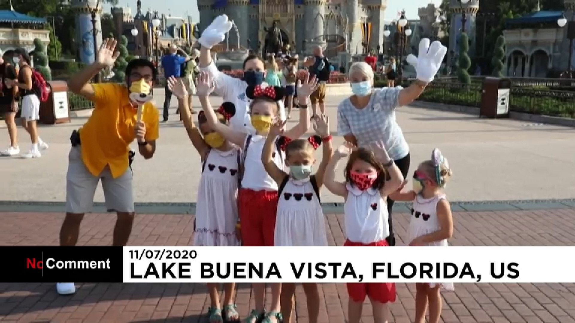 ویدیوها بازگشایی پارک‌ دیزنی در فلوریدا با وجود ادامه شیوع ویروس کرونا Euronews