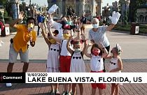 بازگشایی پارک‌ دیزنی در فلوریدا با وجود ادامه شیوع ویروس کرونا