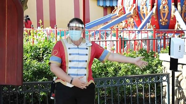 Parque Disney na Florida reabre ao público Parque Disney na Florida reabre ao público