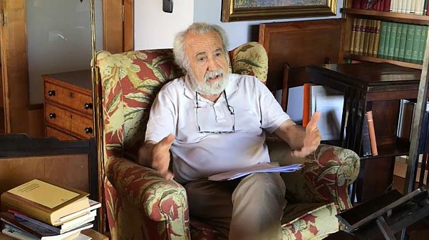 El catedrático jubilado de Derecho Constitucional José María Ordóñez Robira durante su entrevista con Euronews El catedrático jubilado de Derecho Constitucional José María Ordóñez Robira durante su entrevista con Euronews
