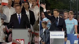 Empate virtual en Polonia entre el ultraconservador Duda y el liberal Trzaskowki