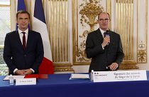 Le Premier ministre français et le ministre de la Santé, lundi 13 juillet.